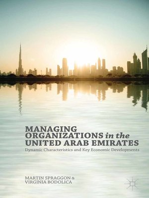 cover image of Managing Organizations in the United Arab Emirates